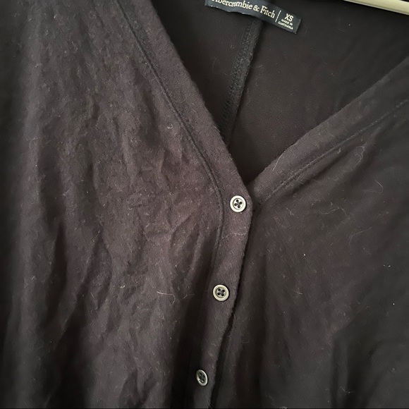 Abercrombie and Fitch Button Down Sweater - Picture 2 of 5